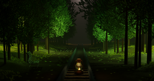 Railway Track Scene preview image